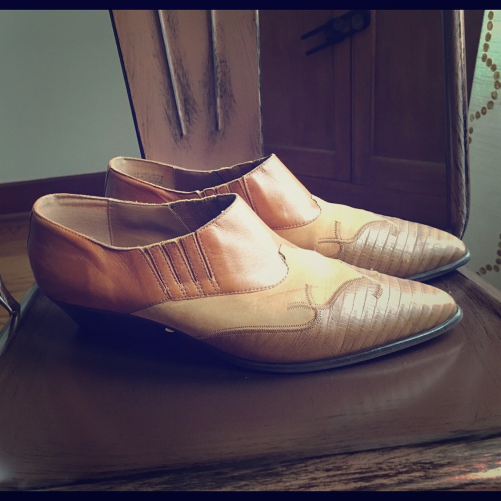 Vintage Leather Booties